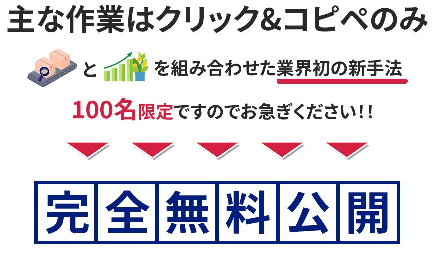 物販×投資 ランディングページ