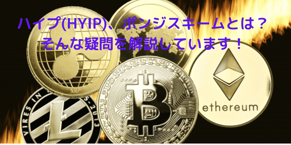 HYIP ( ハイプ ) ポンジスキーム