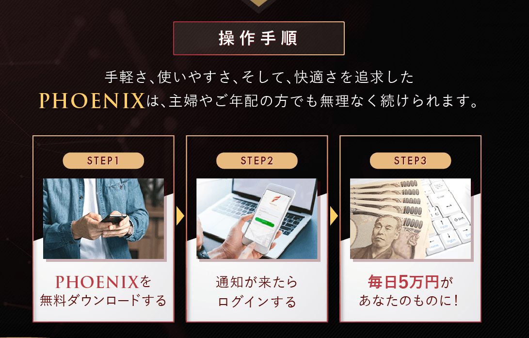PHOENIX フェニックス セールスレター